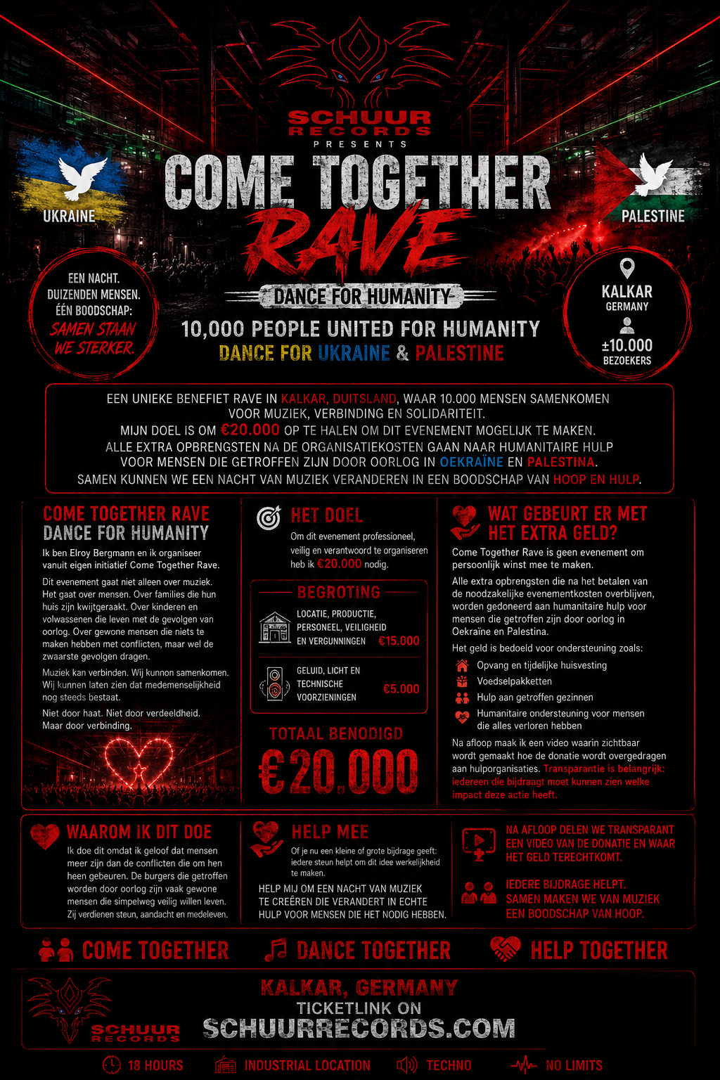 Come Together Rave Flyer
